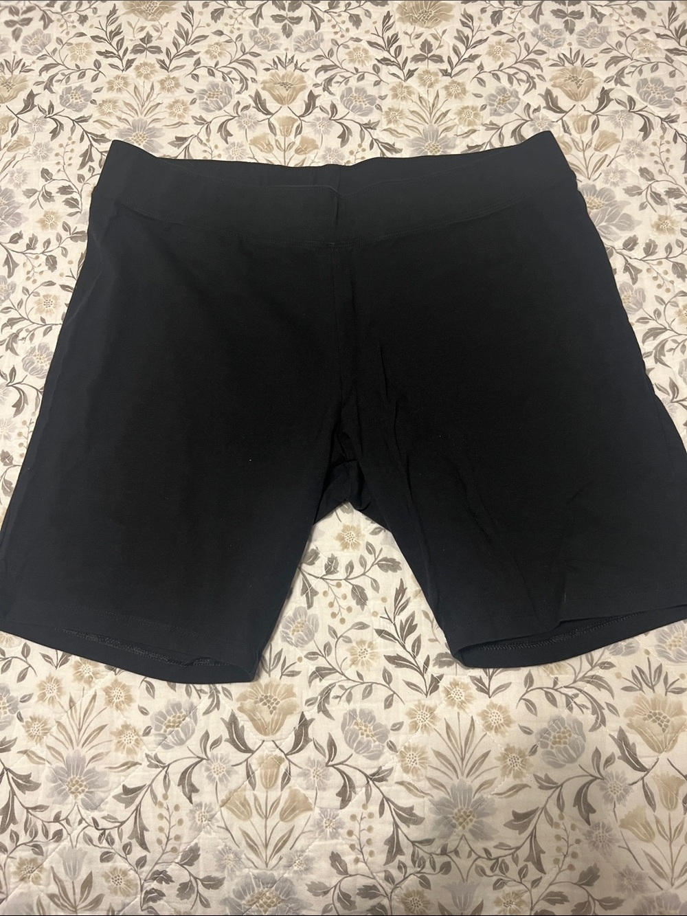 Women's Black Bike Shorts